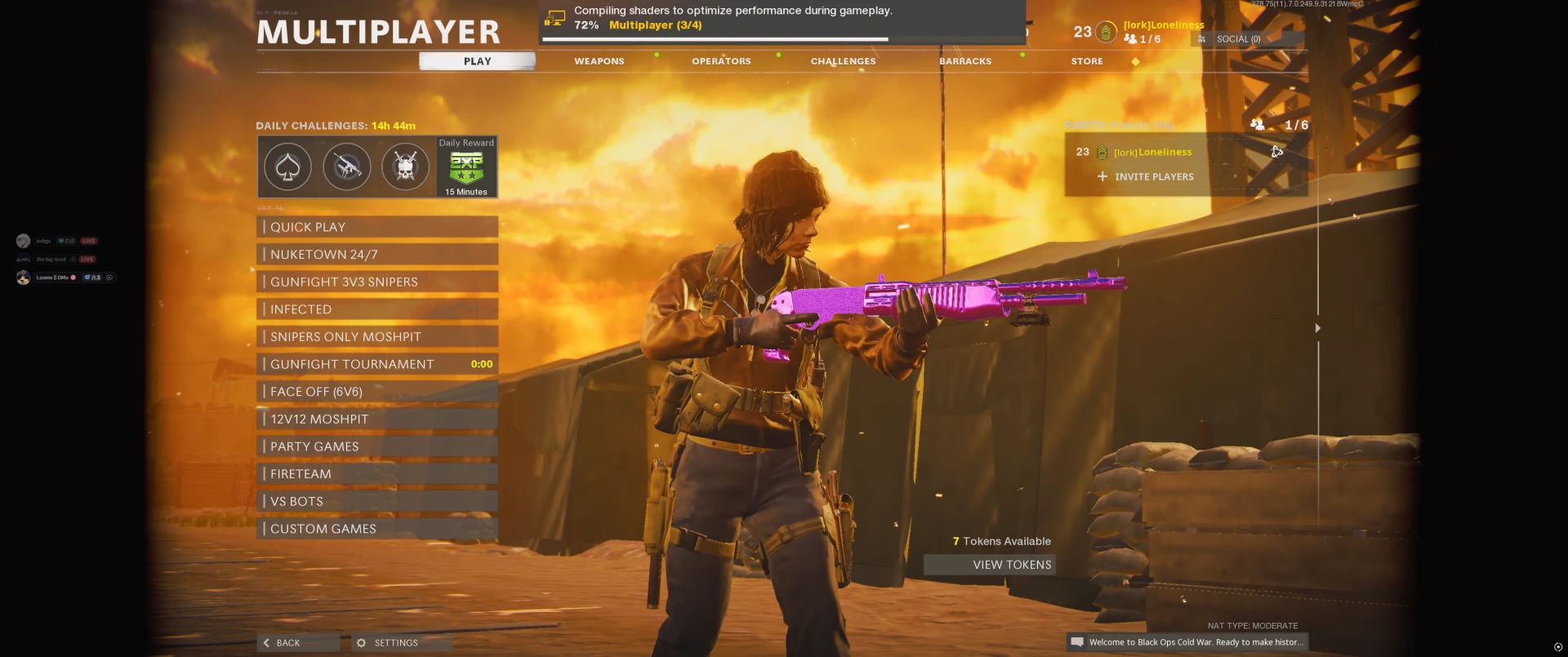 Modded Cold War Account w/ MW-2019 Full Game